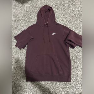 Maroon Nike Hoodie